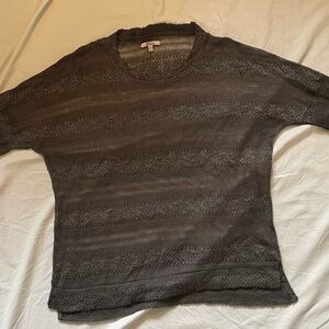 Zara Charcoal Crewneck Sweater